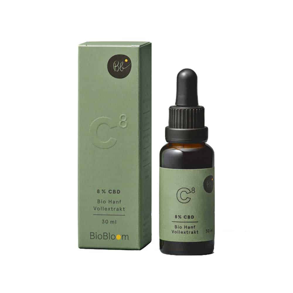 BioBloom - Bio CBD Öl 8% (2.400mg) - 30ml