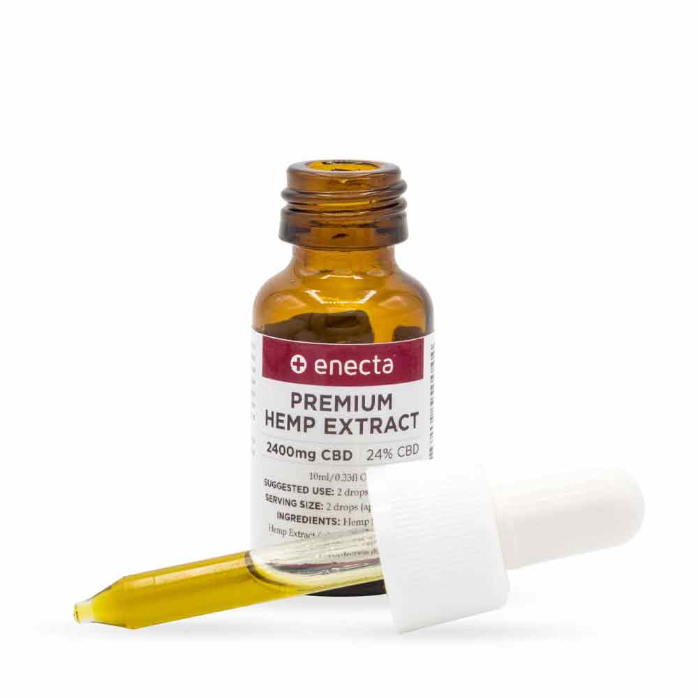Enecta Premium Hemp Extract CBD Öl 24% (2.400mg) – 10ml