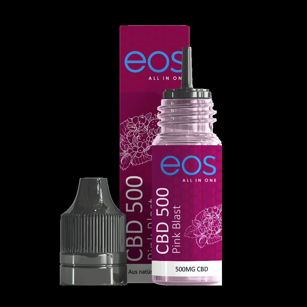eos - CBD E-Liquid 5% (500mg) Pink Blast 10 ml