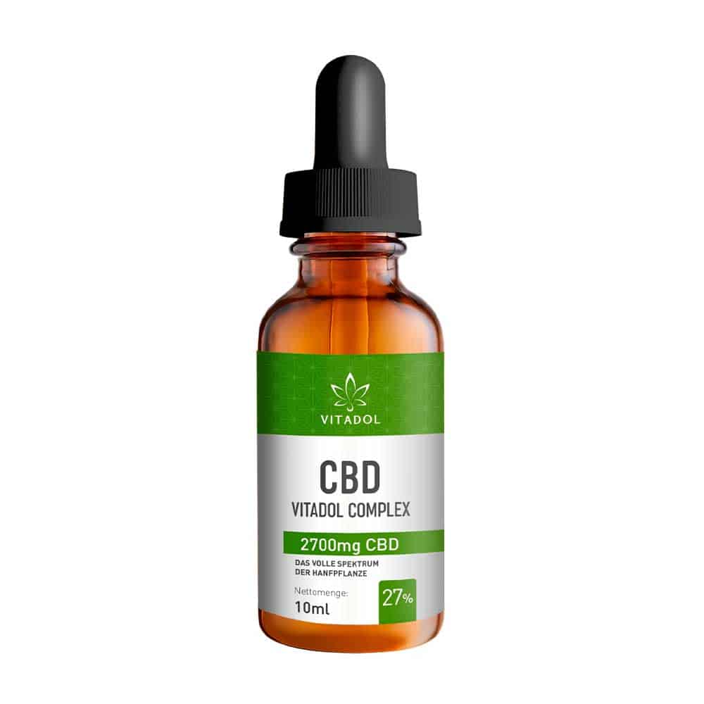Vitadol Complex - Bio CBD Öl 27% (2.700mg) - 10ml