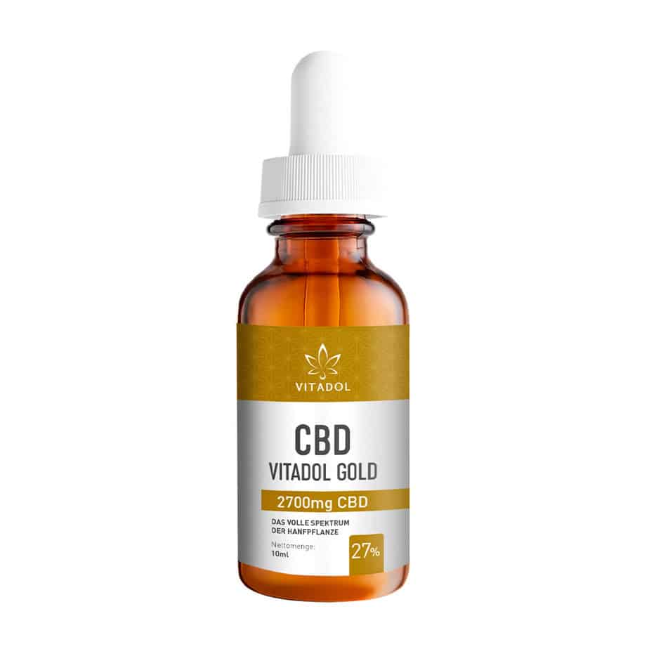 Vitadol Gold - Bio CBD Öl 27% (2.700mg) - 10ml
