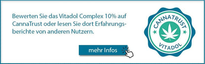 Vitadol Complex - Bio CBD Öl 10% (1.000mg) - 10ml