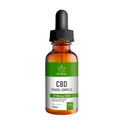 Vitadol Complex - Bio CBD Öl 27% (2.700mg) - 10ml